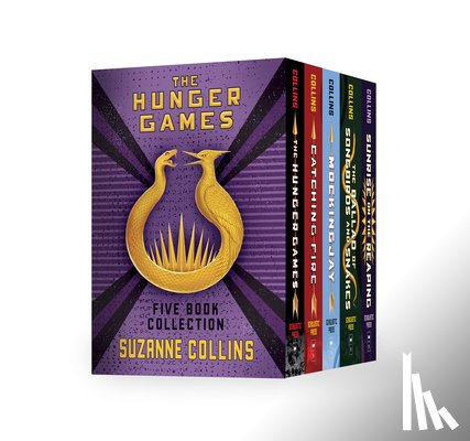 Collins, Suzanne - Hunger Games 5-Book Hardcover Box Set (the Hunger Games, Catching Fire, Mockingjay, the Ballad of Songbirds and Snakes, Sunrise on the Reaping)