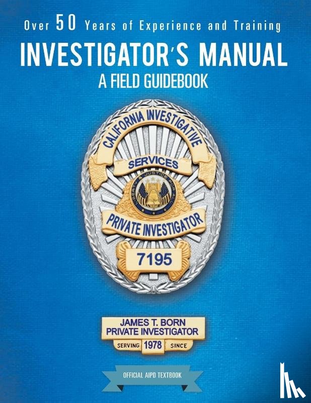 Born, James T - Investigator's Manual