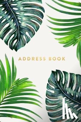 Creative Notebooks - Address Book: Ferns, 6x9, 130 Pages, Professionally Designed