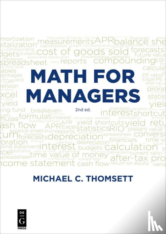 Thomsett, Michael C. - Math for Managers