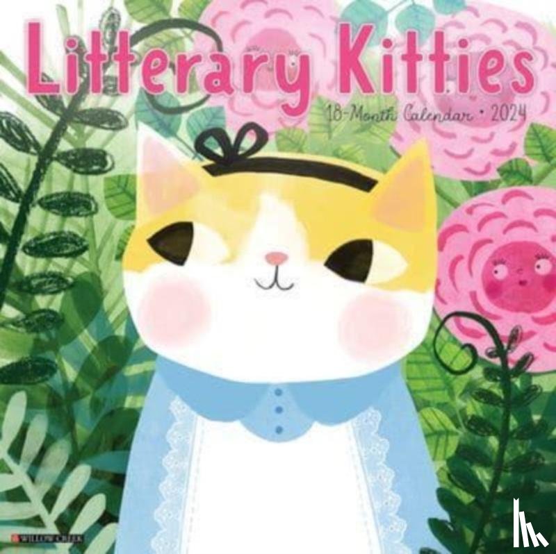 Willow Creek Press - Litterary Kitties 2024 12 X 12 Wall Calendar