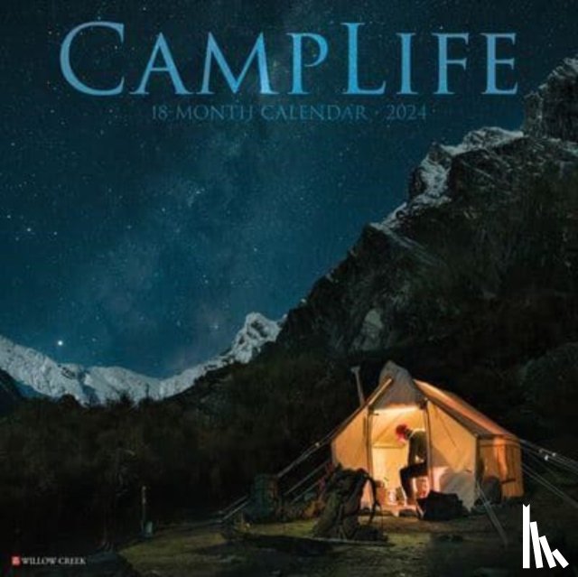 Willow Creek Press - Camplife 2024 12 X 12 Wall Calendar