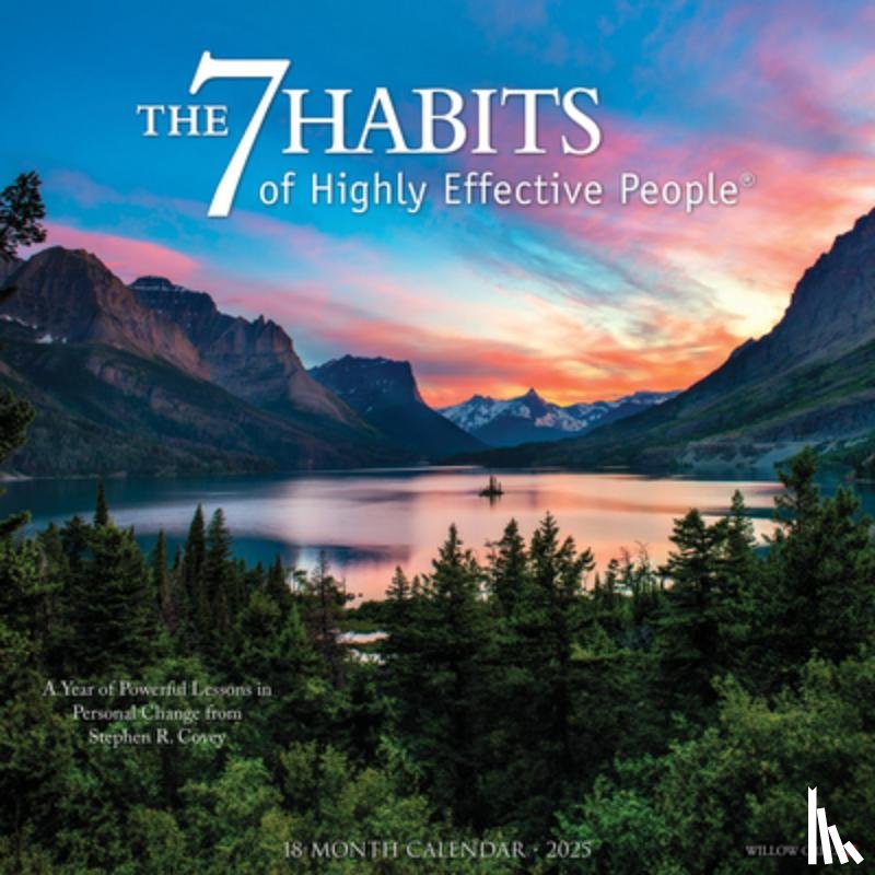 Stephen R. Covey - 7 Habits of Highly Effective People 2025 12 X 12 Wall Calendar