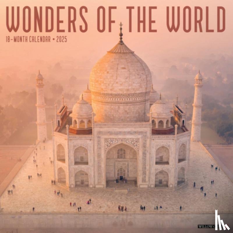 Willow Creek Press - Wonders of the World 2025 12 X 12 Wall Calendar