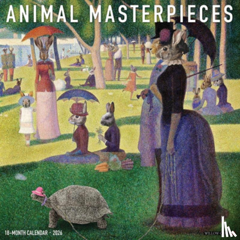Burke - Animal Masterpieces 2026 12 X 12 Wall Calendar