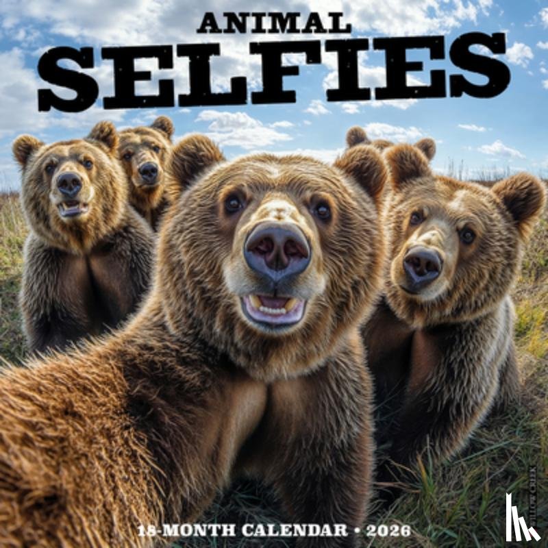 Willow Creek Press - Animal Selfies 2026 12 X 12 Wall Calendar
