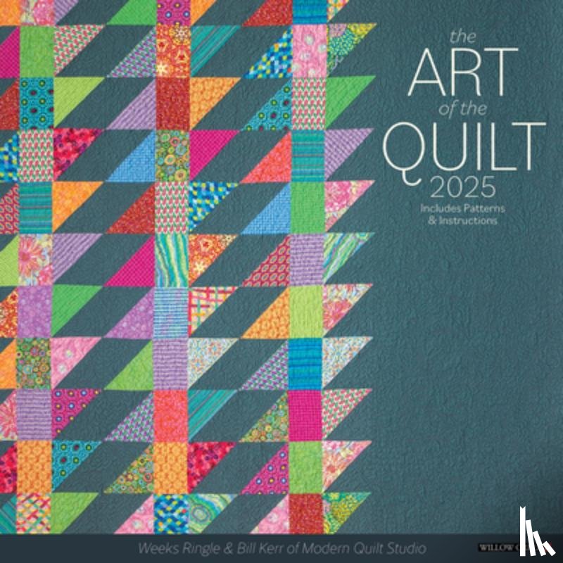 Kerr, Bill - Art of the Quilt 2026 12 X 12 Wall Calendar