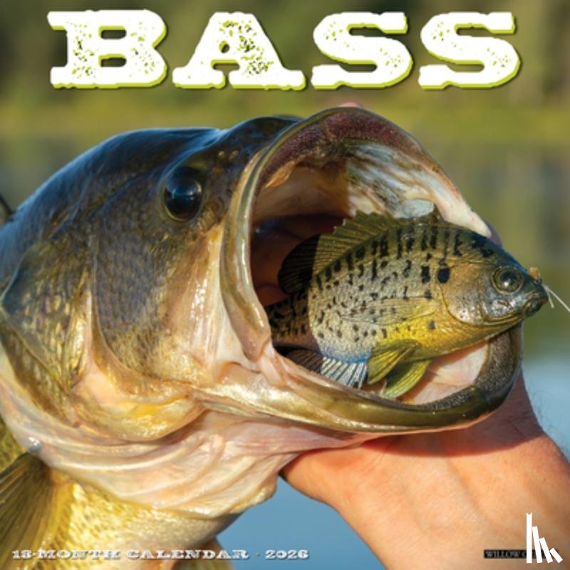 Willow Creek Press - Bass 2026 Wall Calendar