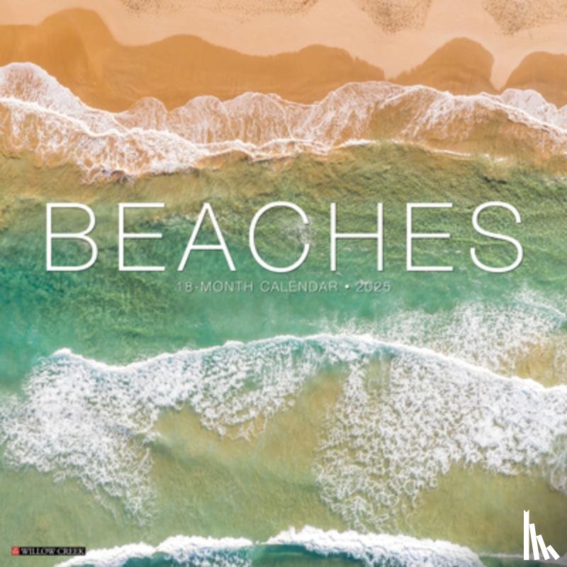 Willow Creek Press - Beaches 2026 12 X 12 Wall Calendar