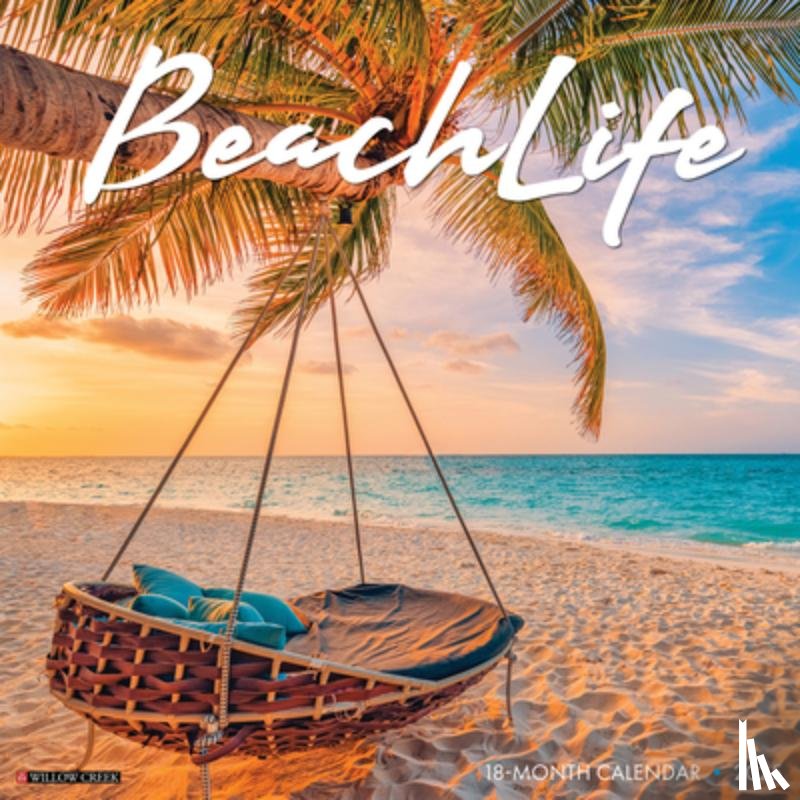 Willow Creek Press - Beachlife 2026 12 X 12 Wall Calendar