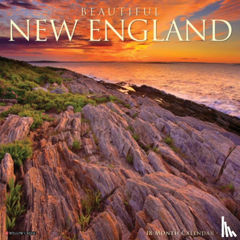 Willow Creek Press - Beautiful New England 2026 12 X 12 Wall Calendar