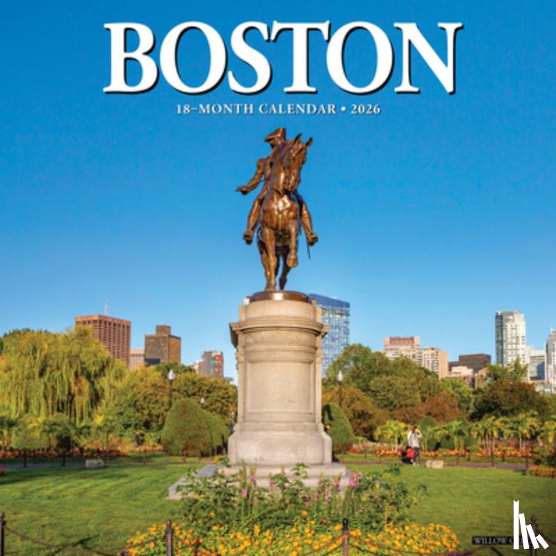 Willow Creek Press - Boston 2026 12 X 12 Wall Calendar