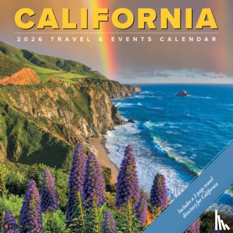 Willow Creek Press - California 2026 12 X 12 Wall Calendar