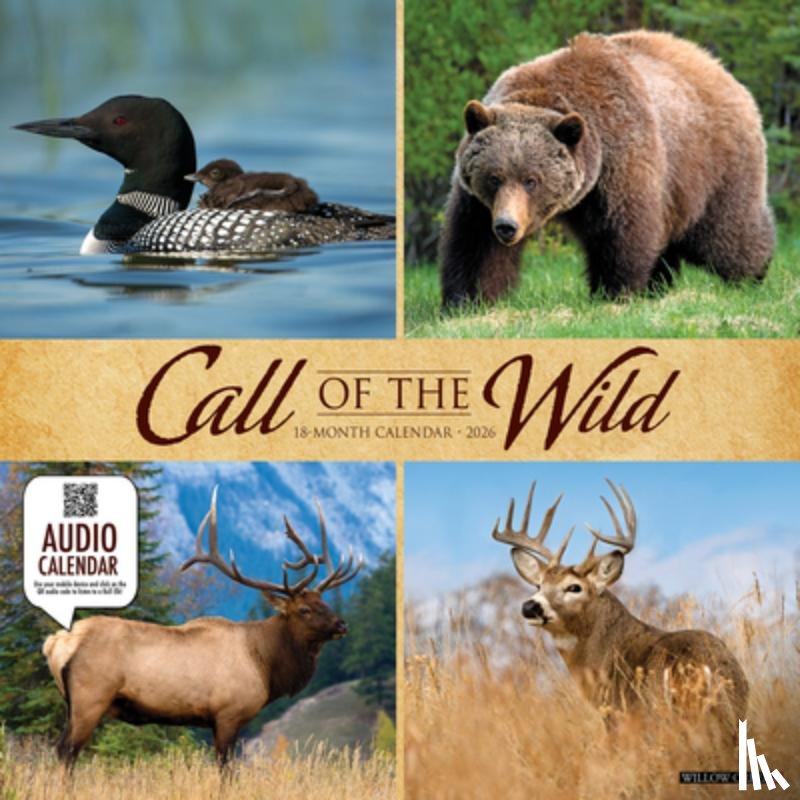 Willow Creek Press - Call of the Wild 2026 Wall Calendar