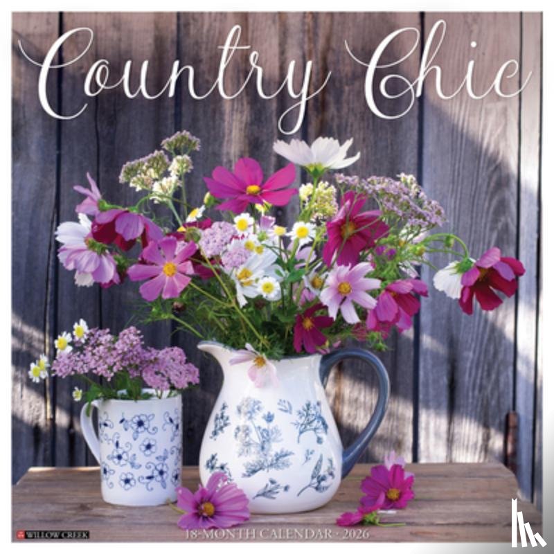Willow Creek Press - Country Chic 2026 12 X 12 Wall Calendar