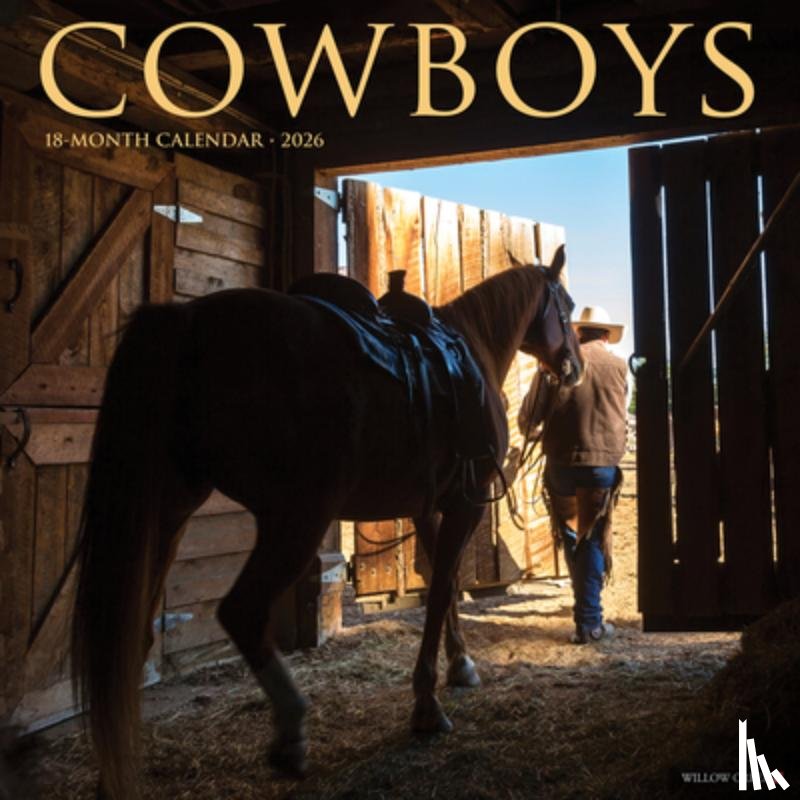 Willow Creek Press - Cowboys 2026 12 X 12 Wall Calendar