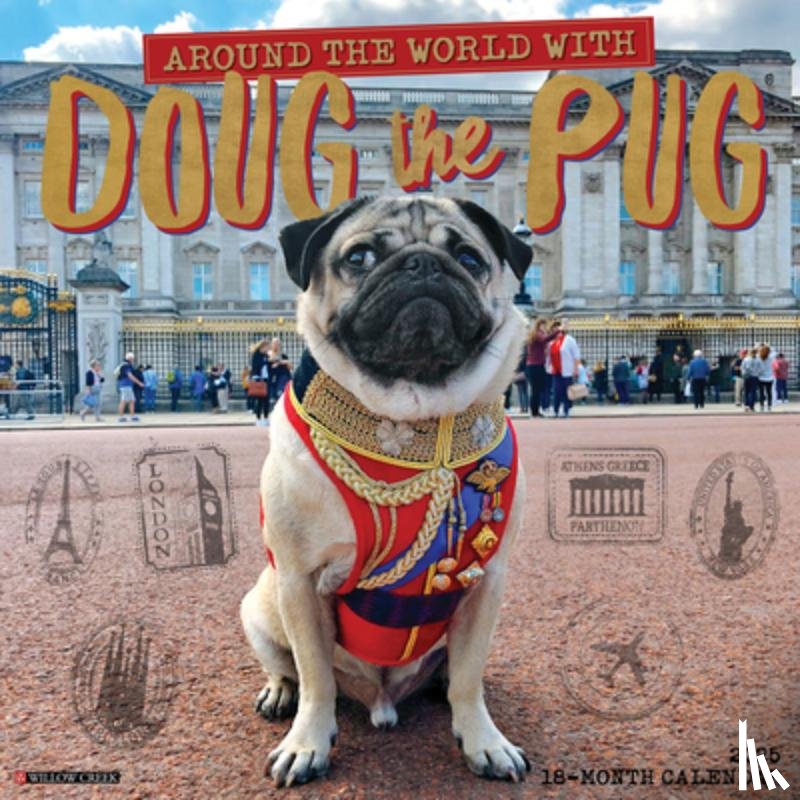 Mosier, Leslie - Doug the Pug & Dory 2026 12 X 12 Wall Calendar
