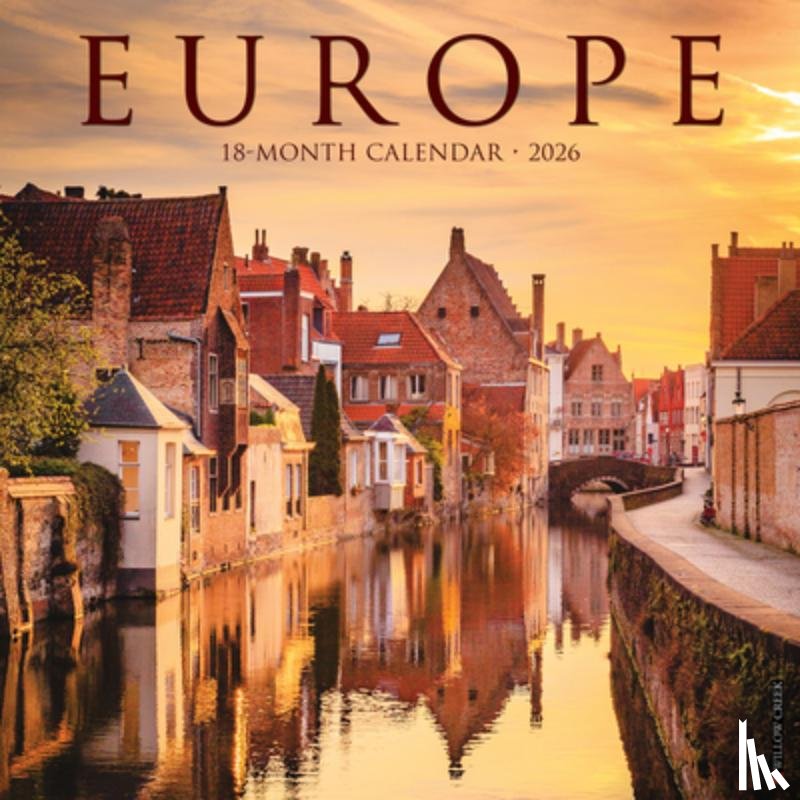 Willow Creek Press - Europe 2026 Wall Calendar