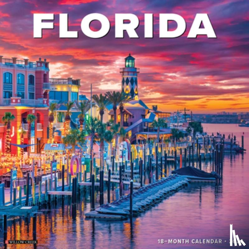 Willow Creek Press - Florida 2026 12 X 12 Wall Calendar