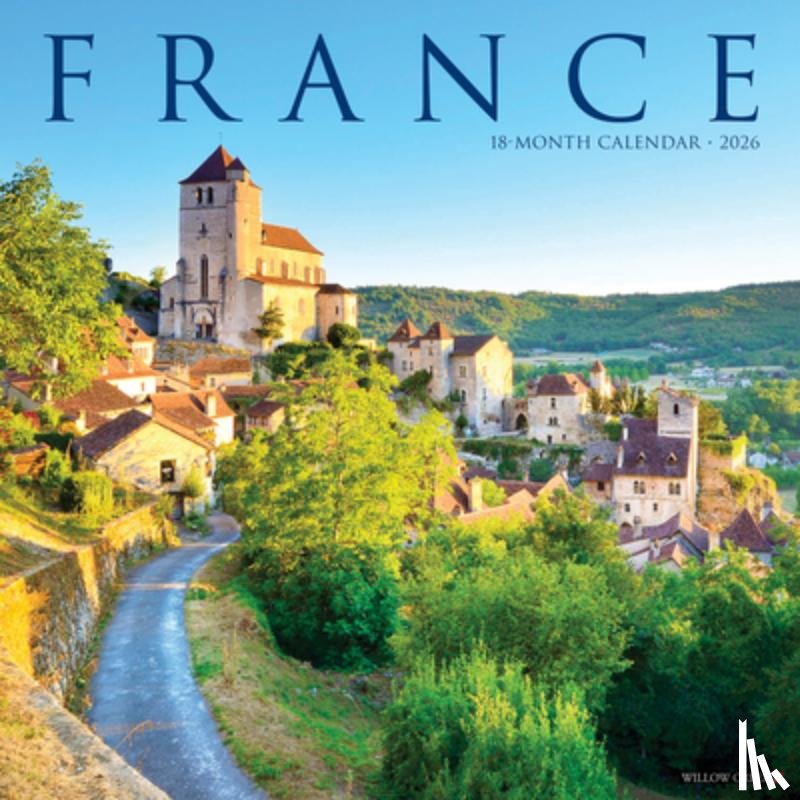 Willow Creek Press - France 2026 12 X 12 Wall Calendar