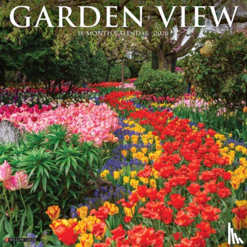 Willow Creek Press - Garden View 2026 Wall Calendar