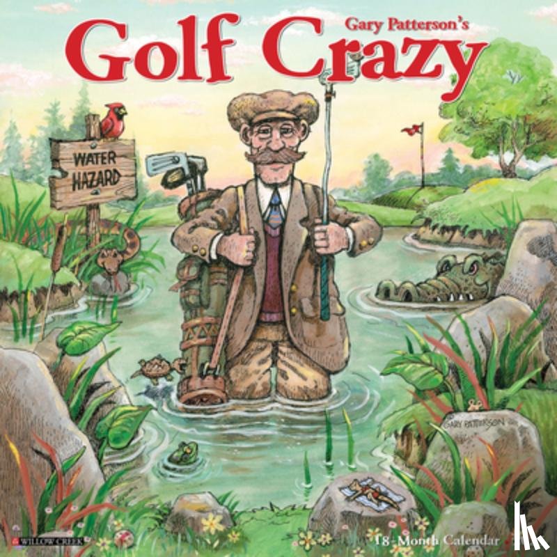 Patterson, Gary - Golf Crazy by Gary Patterson 2026 12 X 12 Wall Calendar