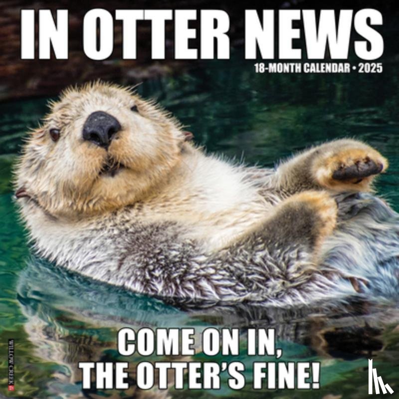 Willow Creek Press - In Otter News 2026 Wall Calendar