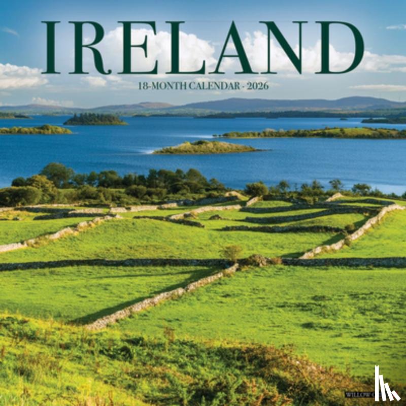 Willow Creek Press - Ireland 2026 Wall Calendar