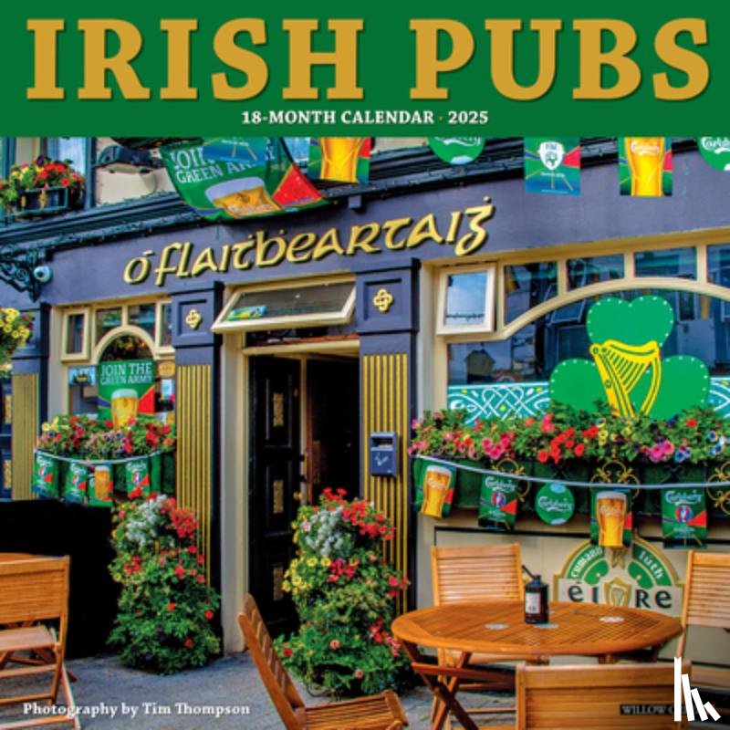 Willow Creek Press - Irish Pubs 2026 Wall Calendar