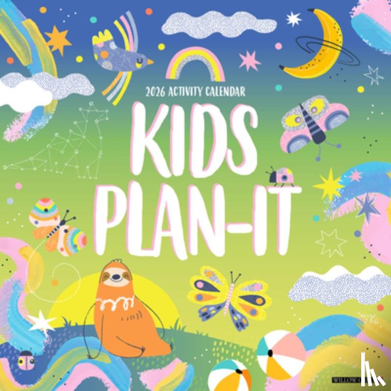 Willow Creek Press - Kid's Plan It Calendar 2026 Wall Calendar