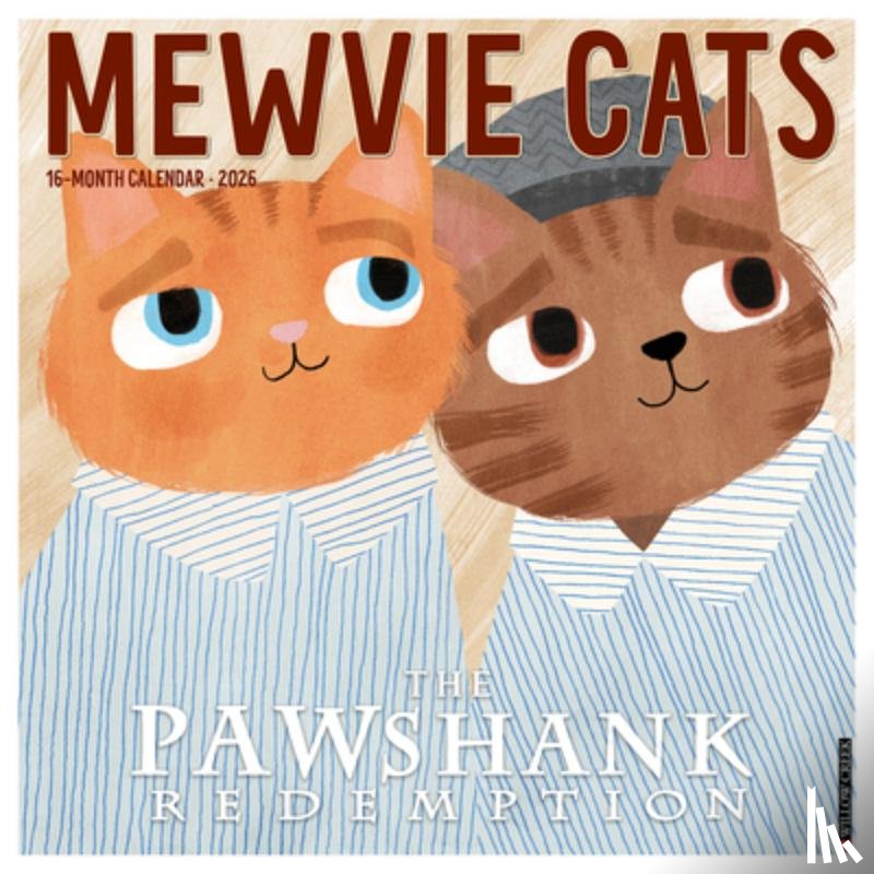 Planet Cat by Angie Rozelaar - Mewvie Cats 2026 Wall Calendar