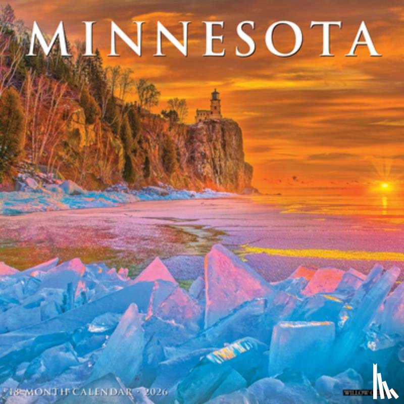 Willow Creek Press - Minnesota 2026 Wall Calendar