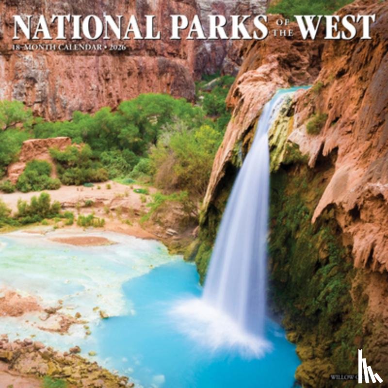 Willow Creek Press - National Parks of the West 2026 Wall Calendar
