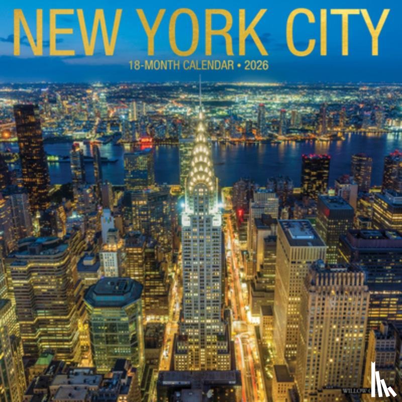 Willow Creek Press - New York City 2026 Wall Calendar