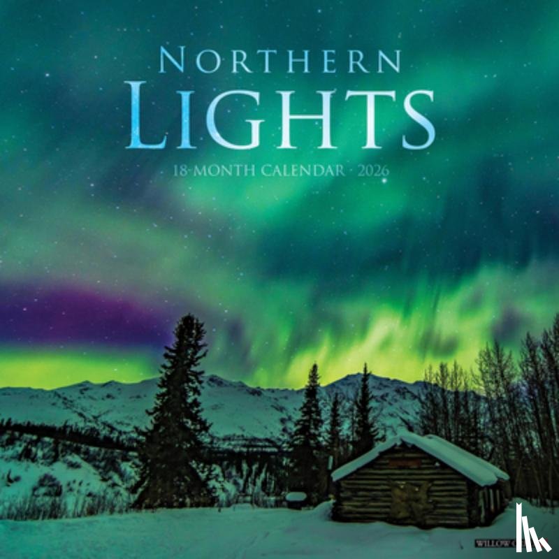 Willow Creek Press - Northern Lights 2026 Wall Calendar