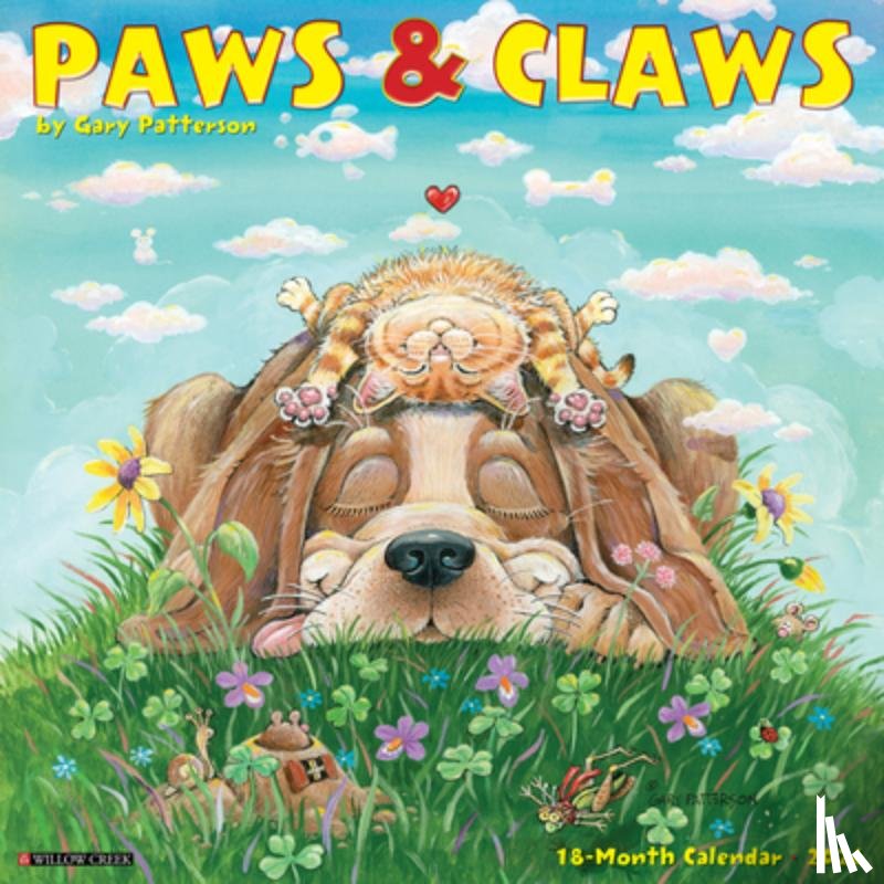 Patterson, Gary - Paws & Claws by Gary Patterson 2026 12 X 12 Wall Calendar