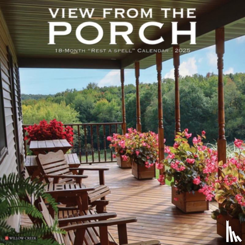 Willow Creek Press - Porch View 2026 Wall Calendar