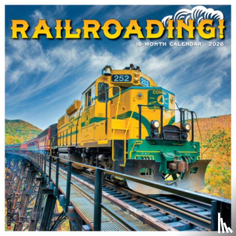 Willow Creek Press - Railroading 2026 Wall Calendar