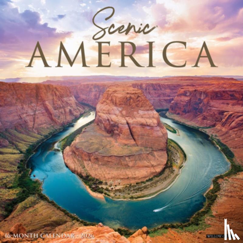 Willow Creek Press - Scenic America 2026 Wall Calendar