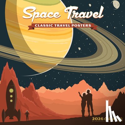Anderson Design Group - Space Travel (Adg) 2026 12 X 12 Wall Calendar