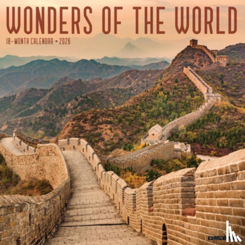 Willow Creek Press - Wonders of the World 2026 12 X 12 Wall Calendar