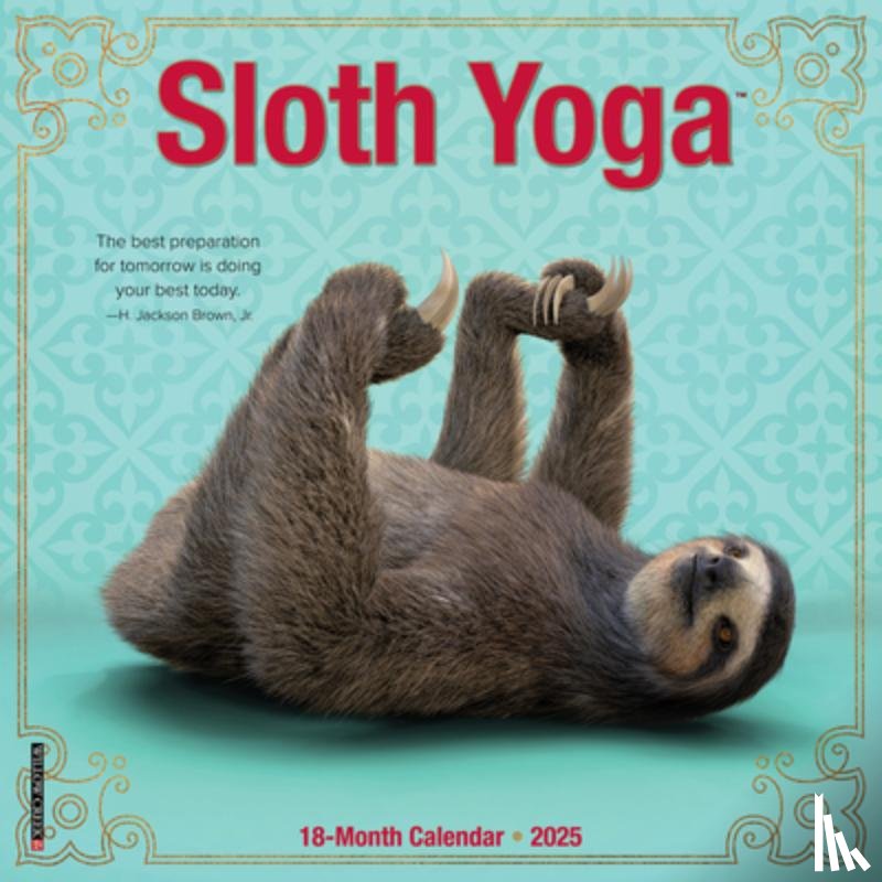 Willow Creek Press - Sloth Yoga 2026 Mini Wall Calendar