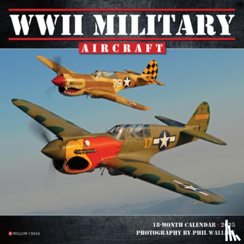 Willow Creek Press - WWII Military Aircraft 2026 Mini Wall Calendar