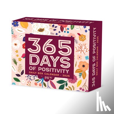 Willow Creek Press - 365 Days of Positivity 2026 5.4 X 6.2 Box Calendar