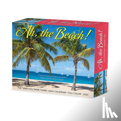 Willow Creek Press - Ah, the Beach! 2026 5.4 X 6.2 Box Calendar
