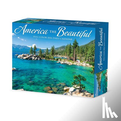 Willow Creek Press - America the Beautiful 2026 5.4 X 6.2 Box Calendar
