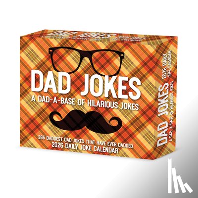 Willow Creek Press - Dad Jokes 2026 5.4 X 6.2 Box Calendar