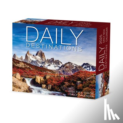 Willow Creek Press - Daily Destinations 2026 5.4 X 6.2 Box Calendar