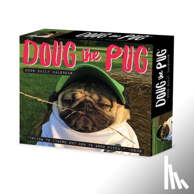 Mosier, Leslie - Doug the Pug 2026 5.4 X 6.2 Box Calendar-USA