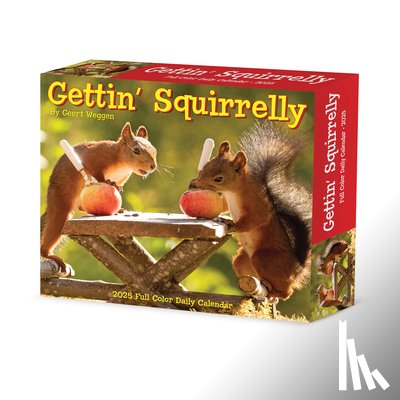 Weggen, Geert - Gettin' Squirrelly 2026 5.4 X 6.2 Box Calendar